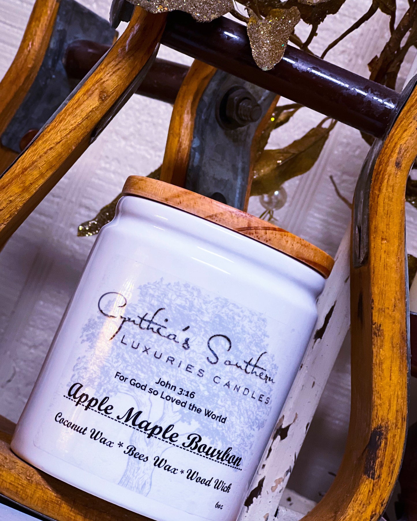 Apple Maple Bourbon Candle