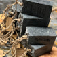 Lemongrass, Eucalyptus, Activated charcoal & Beer soap